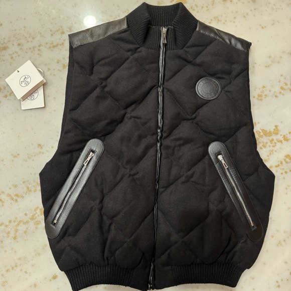 Hermes cashmere puffer vest - Picture 1 of 11